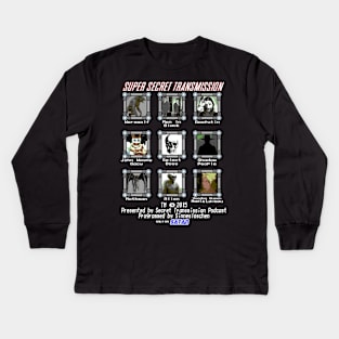 Super Secret Transmission Kids Long Sleeve T-Shirt